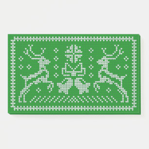 Post-it® Vilain chandail sonneries cloches cerfs de Noël ve