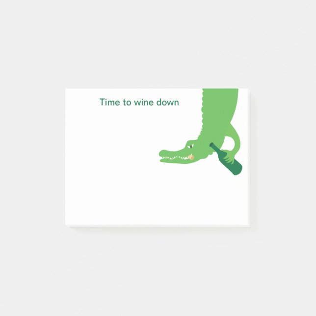 Post-it® Vin Alligator (Devant)