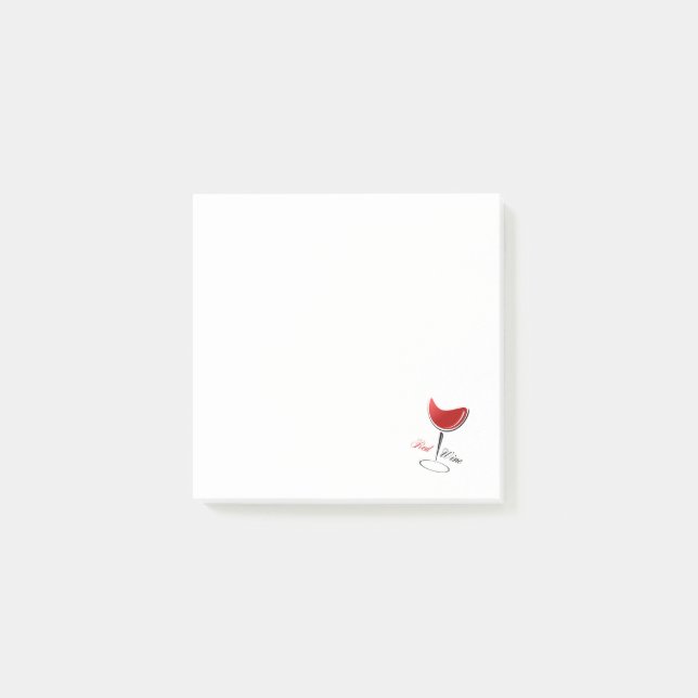 Post-it® Vin rouge (Devant)