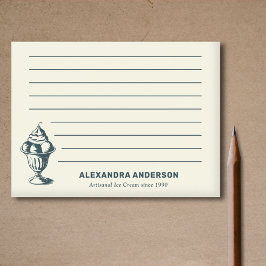 Post-it® Vintage crème glacée Sundae