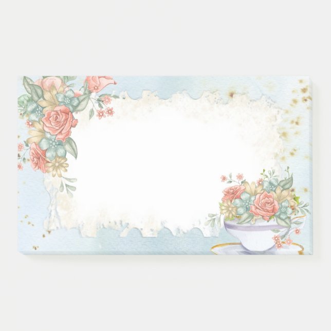 Post-it® Vintage floral (Devant)