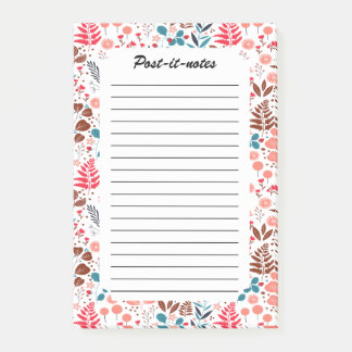 Post-it® Vintage Printemps Fleurs de pays Pré