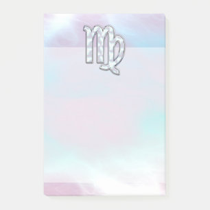 Post-it® Virgo Zodiac Connexion Pastels Style Nacre Imprime
