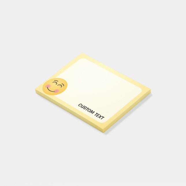 Post-it® Visage souriant aux yeux souriants (Incliné)