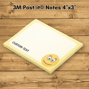 Post-it® Visage souriant avec yeux ouverts