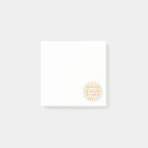 Post-it® Voici Les Notes Du Sun Post / Blanc