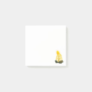 Post-it® Voile nuptiale magique Champignon jaune étincelant