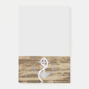 Post-it® Voilier nautique rustique de bateau de marin