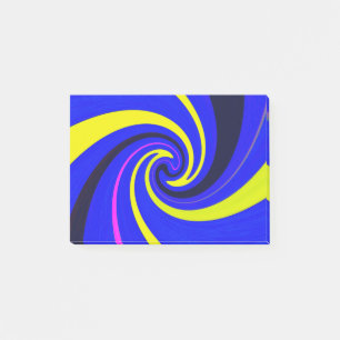 Post-it® Vortex bleu