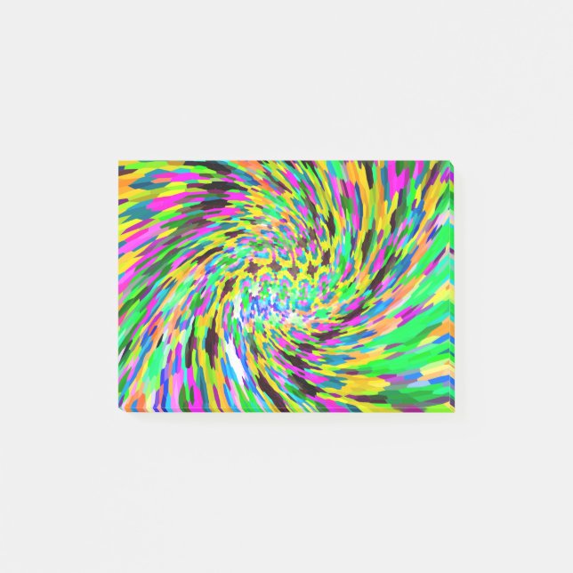 Post-it® Vortex psychédélique (Devant)