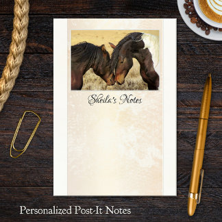 Post-it® Vos amoureux du cheval photo Publier des notes
