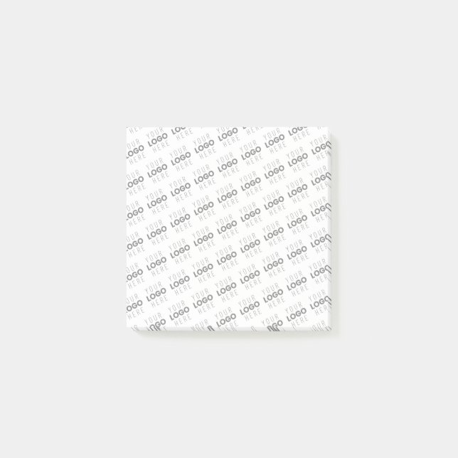 Post-it® Votre image/logo éclairé automatiquement + Motif (Devant)