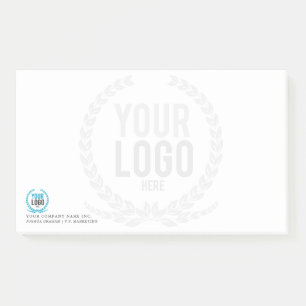 Post-it® Votre logo d'affaires s'est fané coutume ÉNORME 