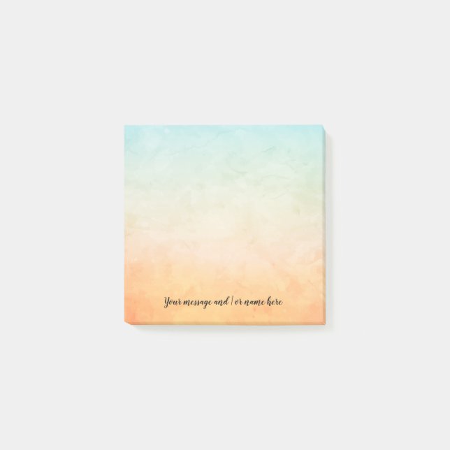 Post-it® Votre Message Aquarelle (Devant)
