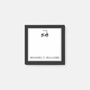 Post-it® Votre nom Panier de golf