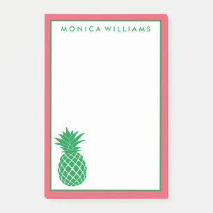 Post-it® Votre texte Ananas tropical