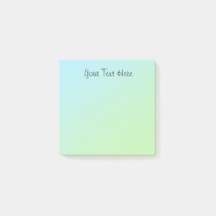 Post-it® Votre texte ici Green Gradient