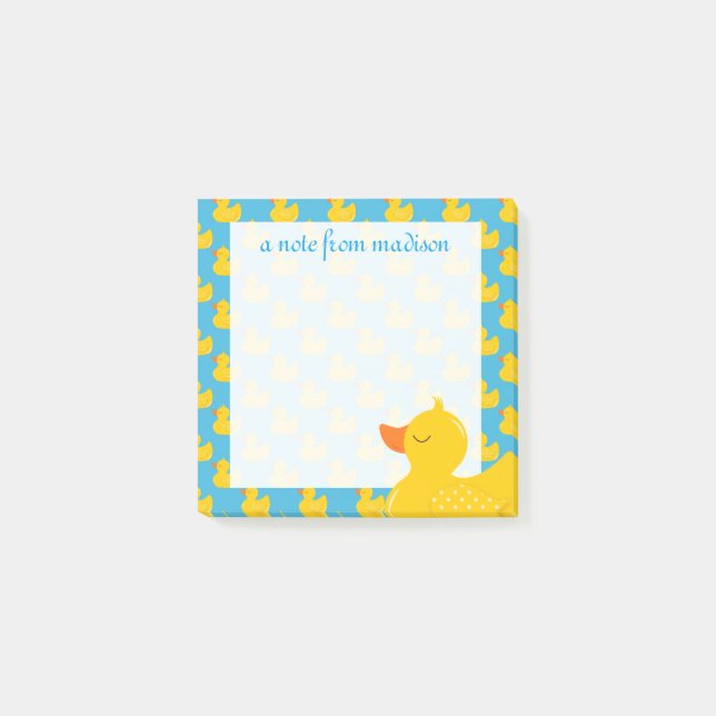 Post-it® Votre texte | Rubber Ducky (Devant)