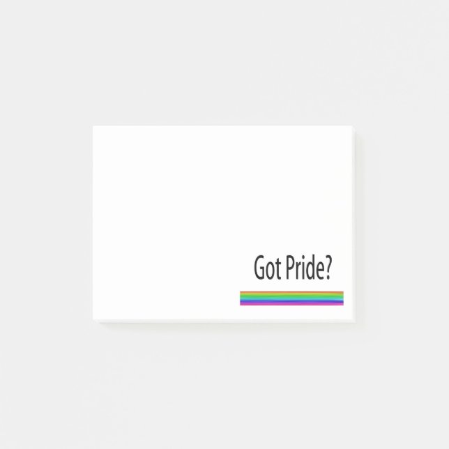 Post-it® Vous avez de la fierté ? (Devant)