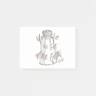 Post-it® Vous Êtes Le Sel De La Terre - Matthieu 5:13