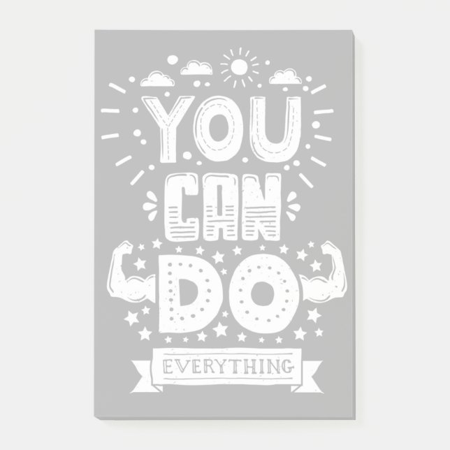 Post-it® Vous pouvez faire tout (Devant)