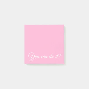 Post-it® Vous Pouvez Le Faire Plutôt Rose