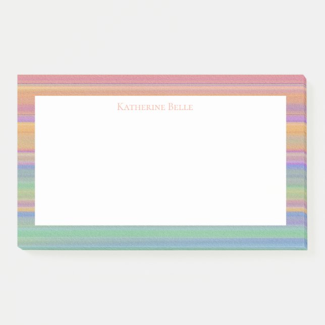 Post-it® Vue Crépusculaire Motif Sud-Ouest aux Couleurs Viv (Devant)