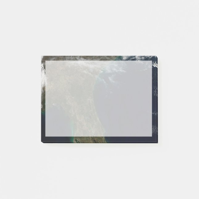 Post-it® Vue Satellite Sur La Floride. (Devant)