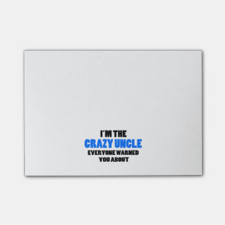 Post-it® Warned About fol d'oncle You Were