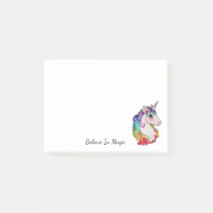 Post-it® Watercolor Unicorn
