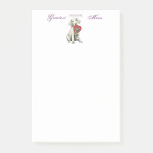 Post-it® Weimaraner Heart Maman