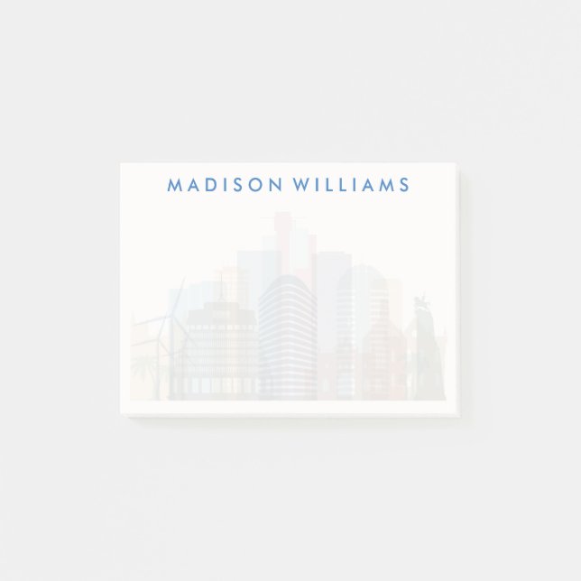 Post-it® Wellington (Nouvelle-Zélande)| Ville Skyline (Devant)