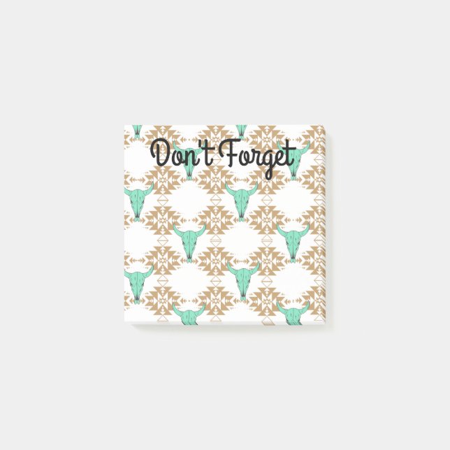 Post-it® Western Style Sticky Notes  (Devant)