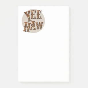 Post-it® Western yee haw Southern dit ranch life
