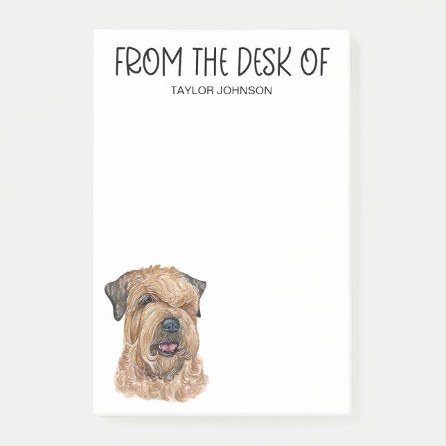 Post-it® Wheaten Terrier Lover (Devant)
