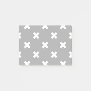 Post-it® White cross stitches