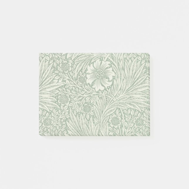 Post-it® william morris marigold vert floral fleur (Devant)