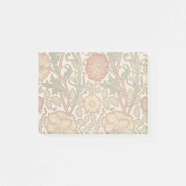 Post-it® William Morris Rose Flower Fond d'écran Motif (Devant)