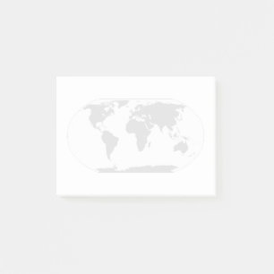 Post-it® World Traveler Map
