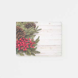 Post-it® Wreath and Holly Holiday Collection