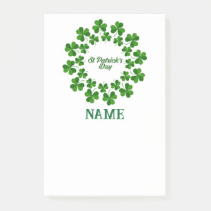 Post-it® Wreath de la Saint Patrick Thunder_Cove