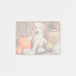 Post-it® Yellow Labrador Retriever Chien Chien Chien Citrou