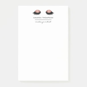 Post-it® Yeux Pailletés Rose Gold