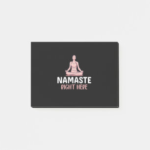 Post-it® Yoga Lover Yoga Namaste ici