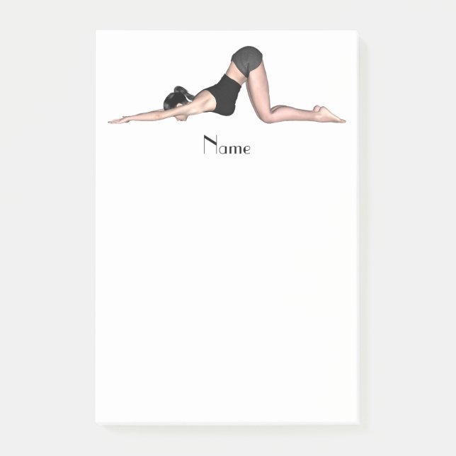 Post-it® Yoga Poses Thunder_Cove (Devant)