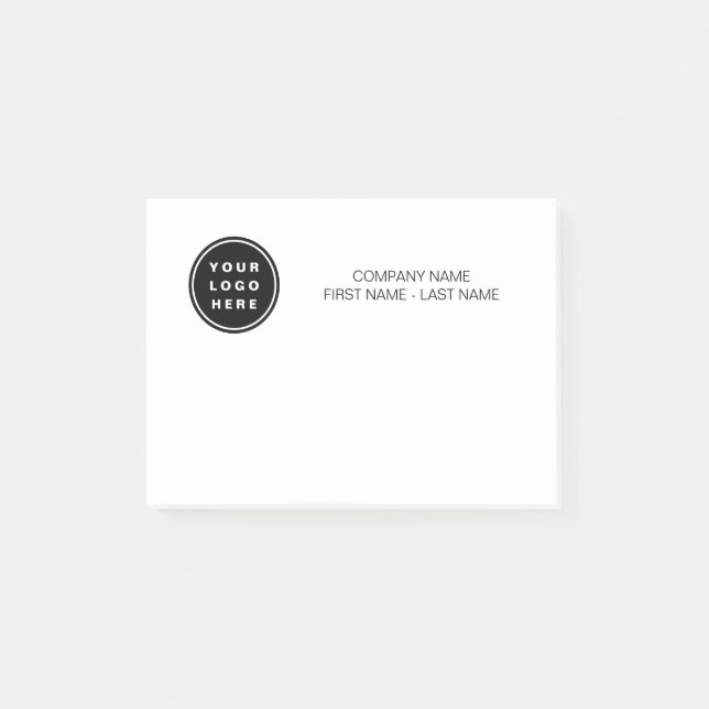 Post-it® Your Business Logo Promoteur Business Company (Devant)