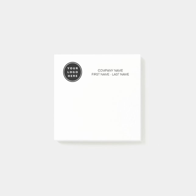 Post-it® Your Business Logo Promoteur Business Company (Devant)