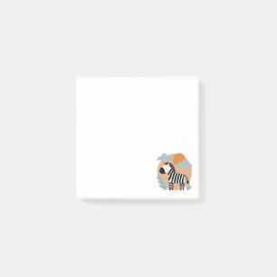 Post-it® Zèbre Fantaisiste Inspiré du Style Scandinave
