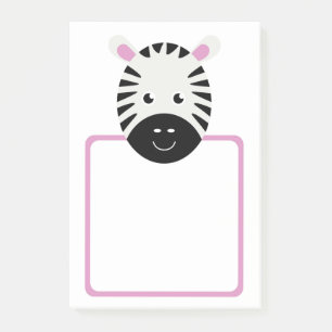 Post-it® Zèbre mignon