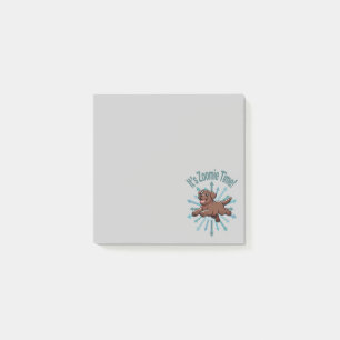Post-it® Zoomie Time Chocolate Lab